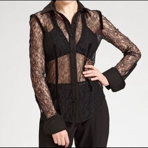Alexander Wang Lace Top